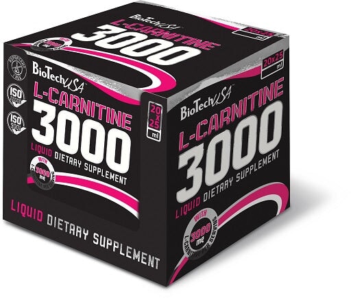 BioTech L-Carnitine Liquid 3000mg 20x25ml BioTech USA 