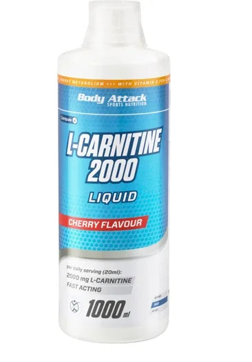 Body Attack L-Carnitine Liquid 2000, 1000ml Body Attack 