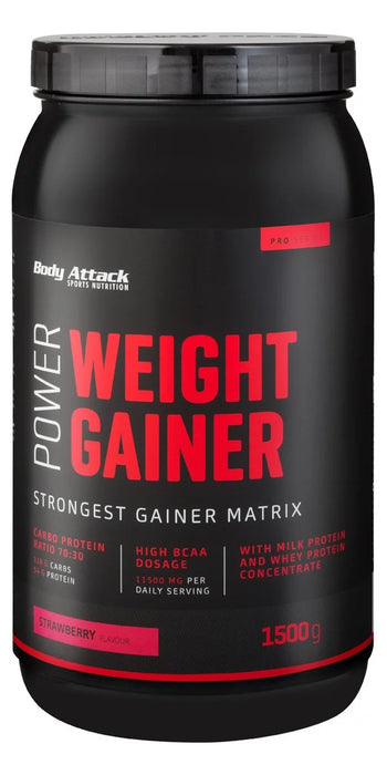 Body Attack Power Weight Gainer 1,5kg - German Muscle Nutrition