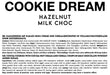 INLEAD Cookie Dream Hazelnut 128g - German Muscle Nutrition