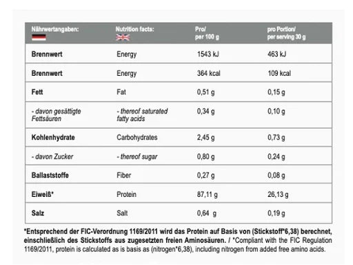 MST - Best Isolate Protein 510g - German Muscle Nutrition