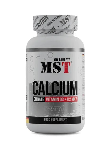 MST - Calcium Citrate D3 K2Vital 60 Tabletten - German Muscle Nutrition