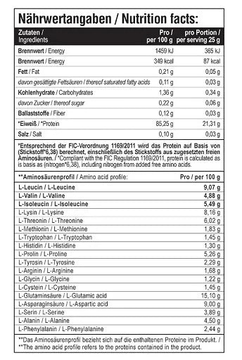 MST - Iso Clear 500g - German Muscle Nutrition