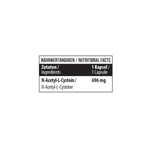 MST - NAC N-Acetyl-L-Cystein 696mg 60 Kapseln